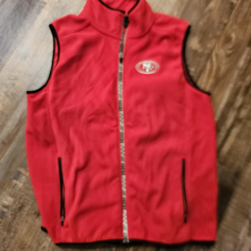NFL Bright Red Men's Vest